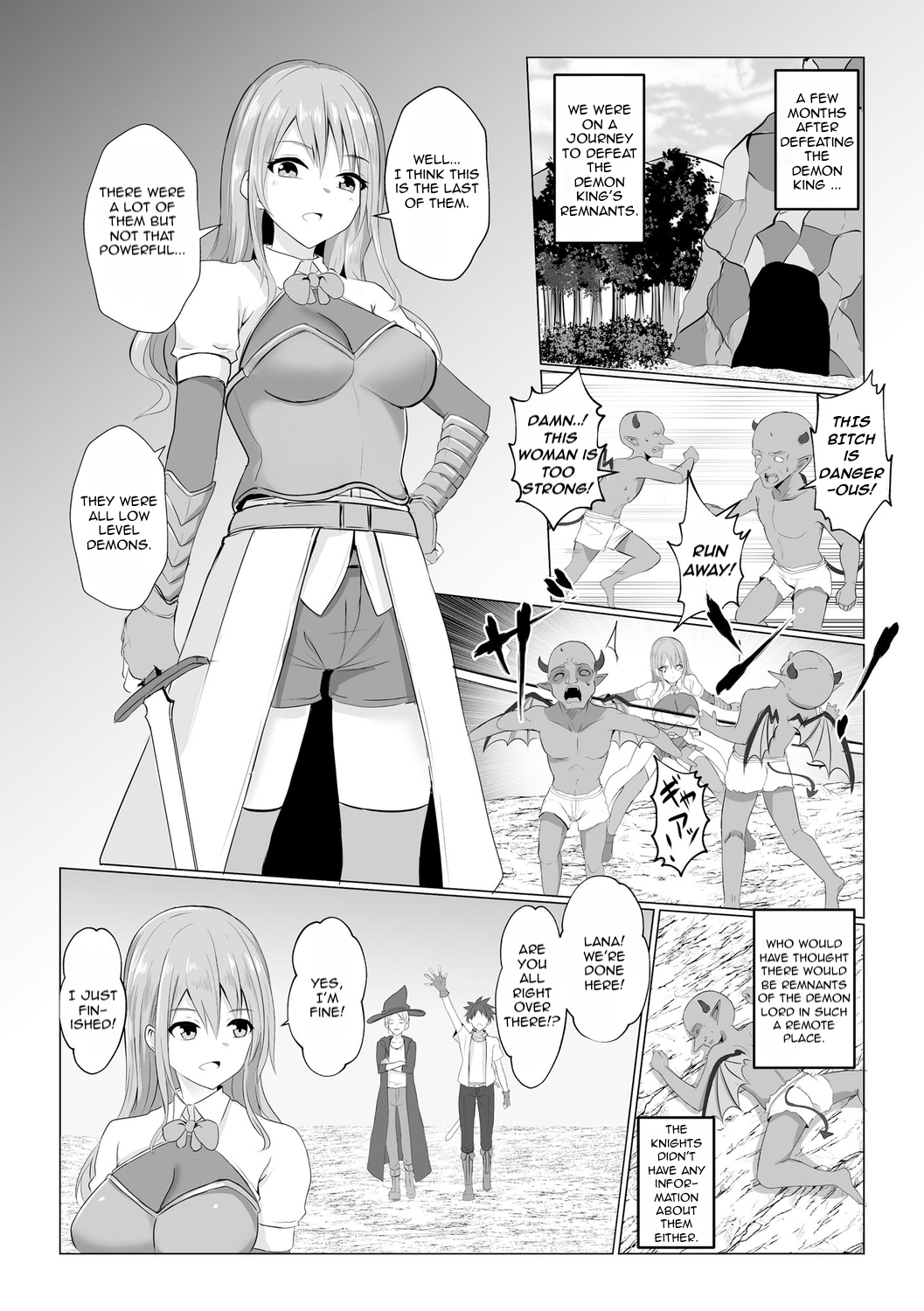 Hentai Manga Comic-Fall Into a Demon ch.2-Read-2